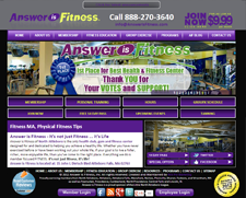 Answer is Fitness