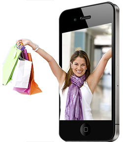 Shopping on Smartphone